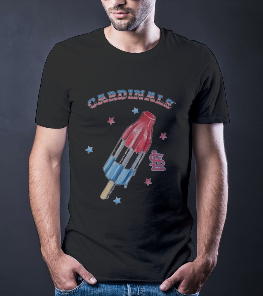 St. Louis Cardinals Youth Rocket Pop Tiny Turnip Stars T-Shirt