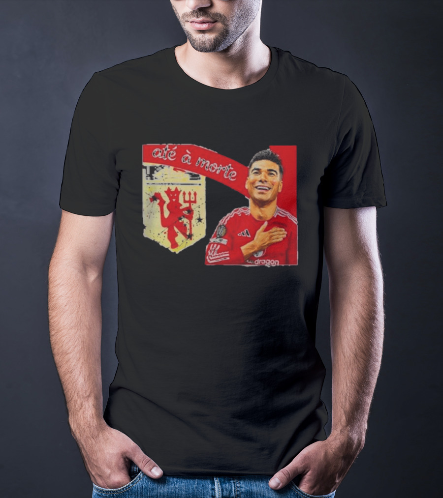 Manchester United Até à Morte Casemiro T-Shirt