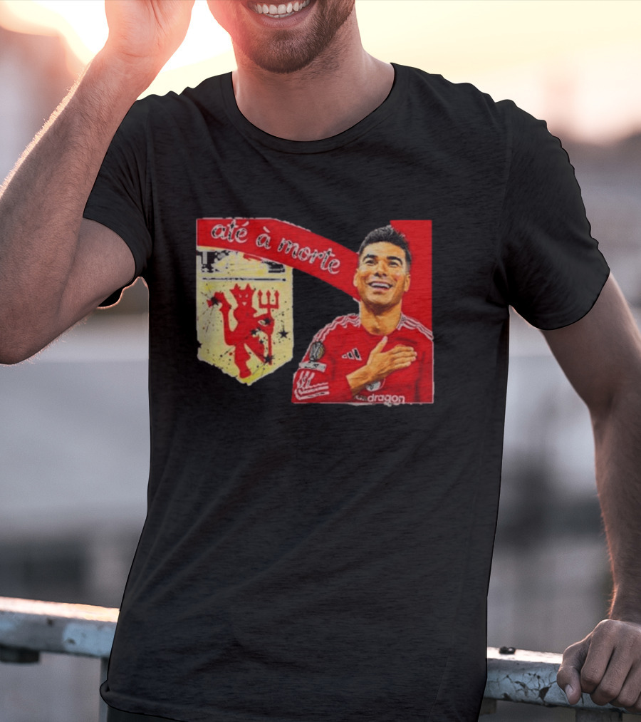Manchester United Até à Morte Casemiro T-Shirt