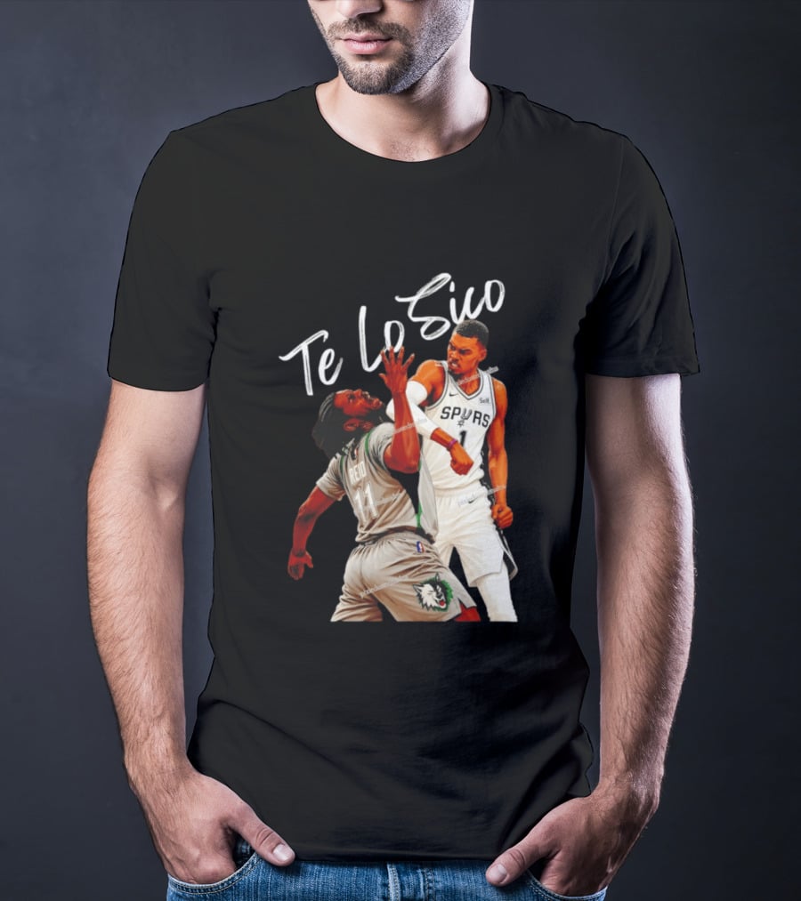 San Antonio Spurs Basketball Te Lo Sico Wemby Elbow Reid T-Shirt