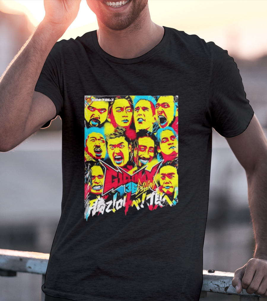 NJPW G1 Climax 36 Multicolor Wrestlers T-Shirt