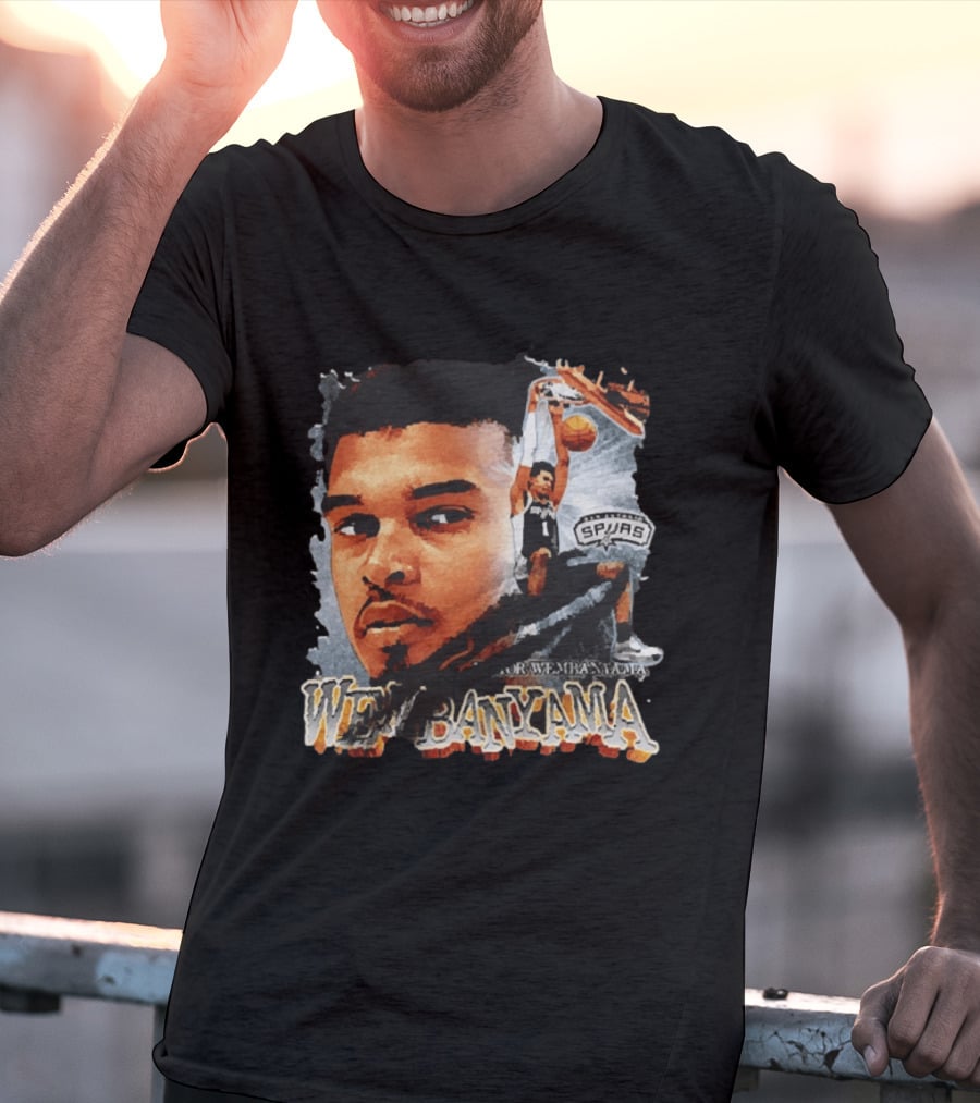 Victor Wembanyama San Antonio Spurs Basketball Spurs T-Shirt