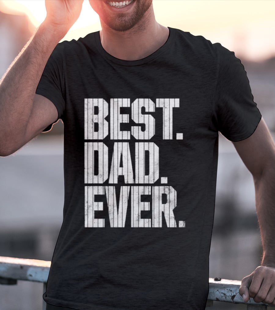 Best Dad Ever New York Yankees Baseball Game T-Shirt