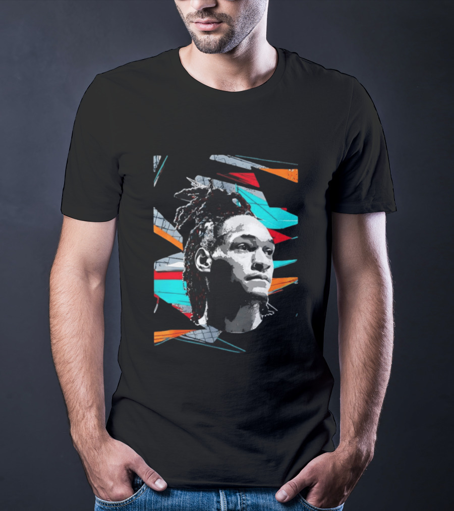 Devin Vassell San Antonio Spurs NBA Big Face Player T-Shirt