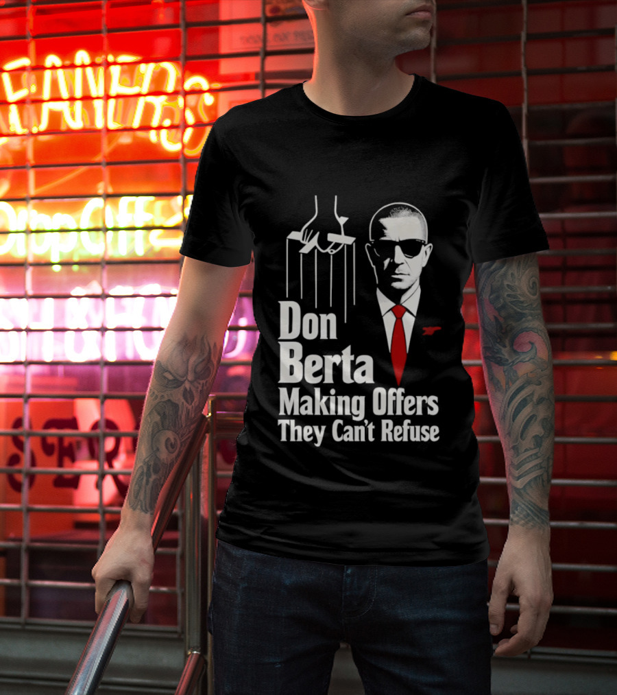 Don Berta Making Offers Arsenal Godfather 2026 T-Shirt