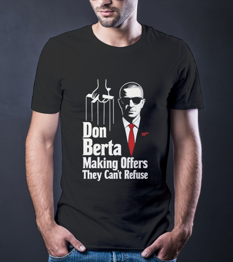 Don Berta Making Offers Arsenal Godfather 2026 T-Shirt