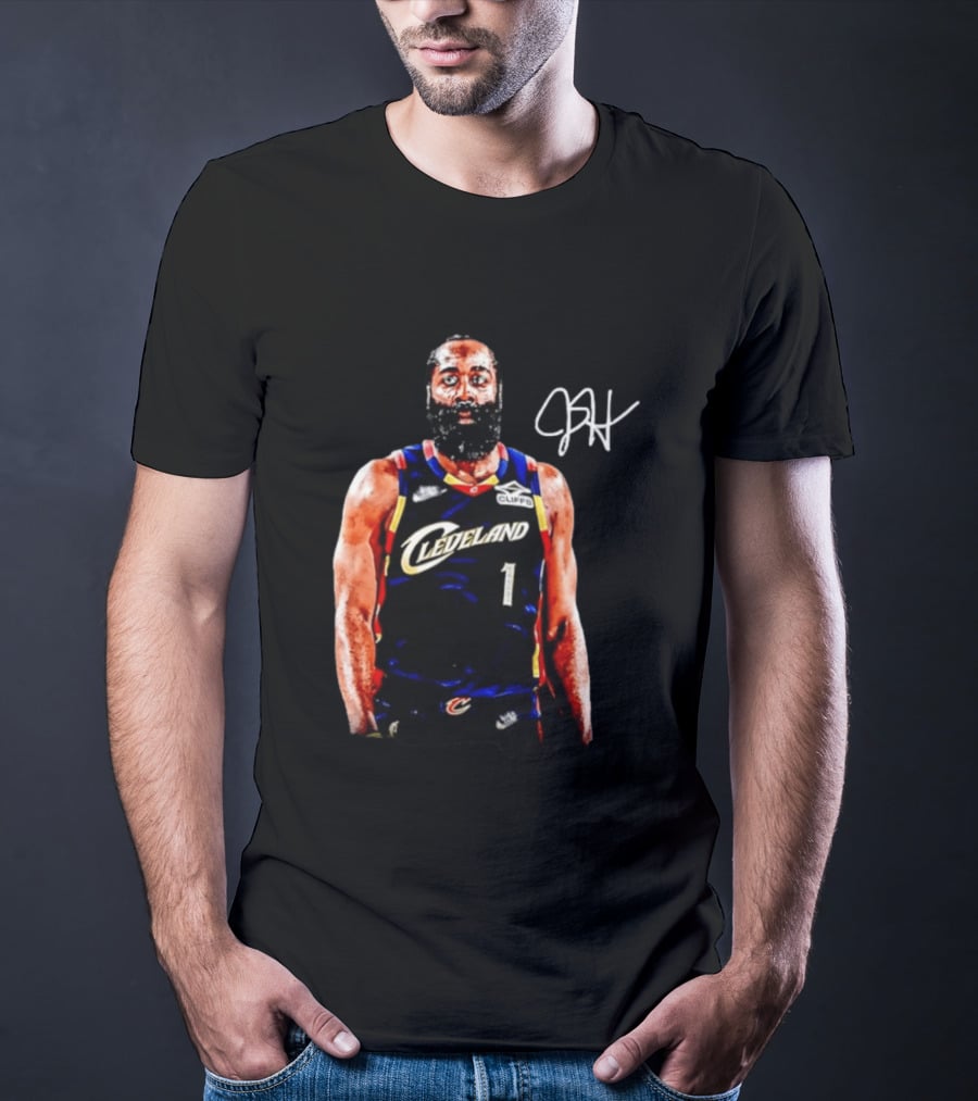 Cleveland Cavaliers James Harden 1 Basketball Jersey T-Shirt
