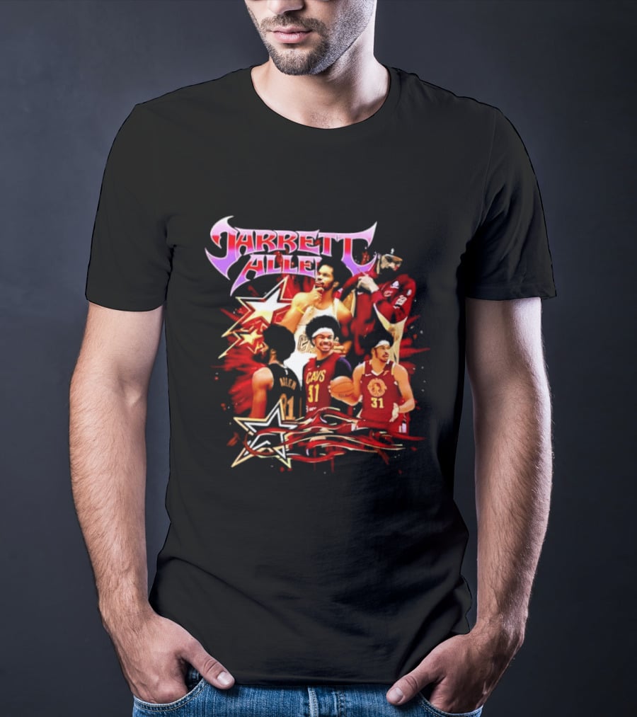 Jarrett Allen Cavs 31 Multi Star Basketball Highlights T-Shirt