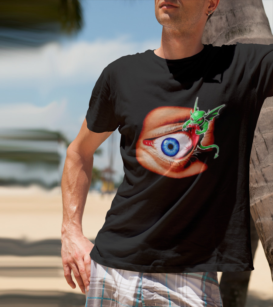 Universal Studios Halloween Horror Nights 1997 The Monster Eats Eyes T-Shirt
