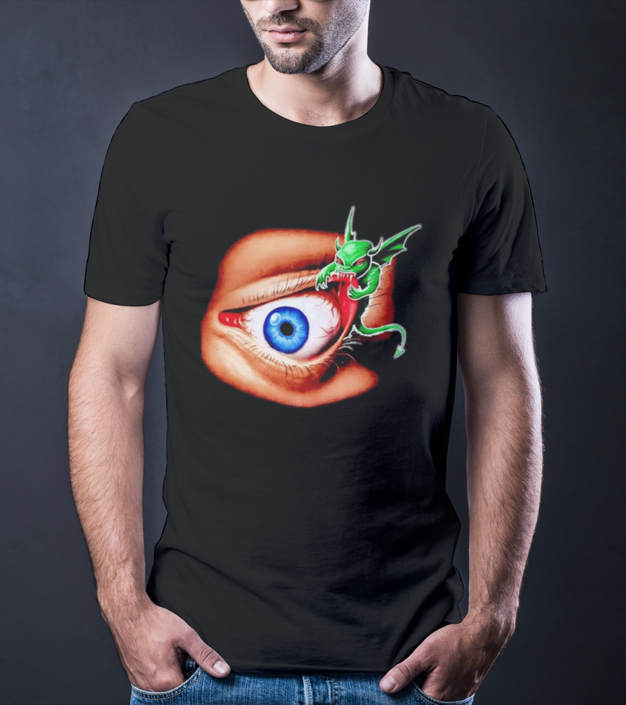 Universal Studios Halloween Horror Nights 1997 The Monster Eats Eyes T-Shirt
