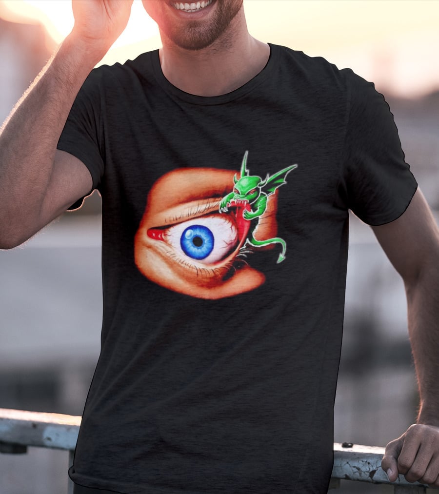 Universal Studios Halloween Horror Nights 1997 The Monster Eats Eyes T-Shirt