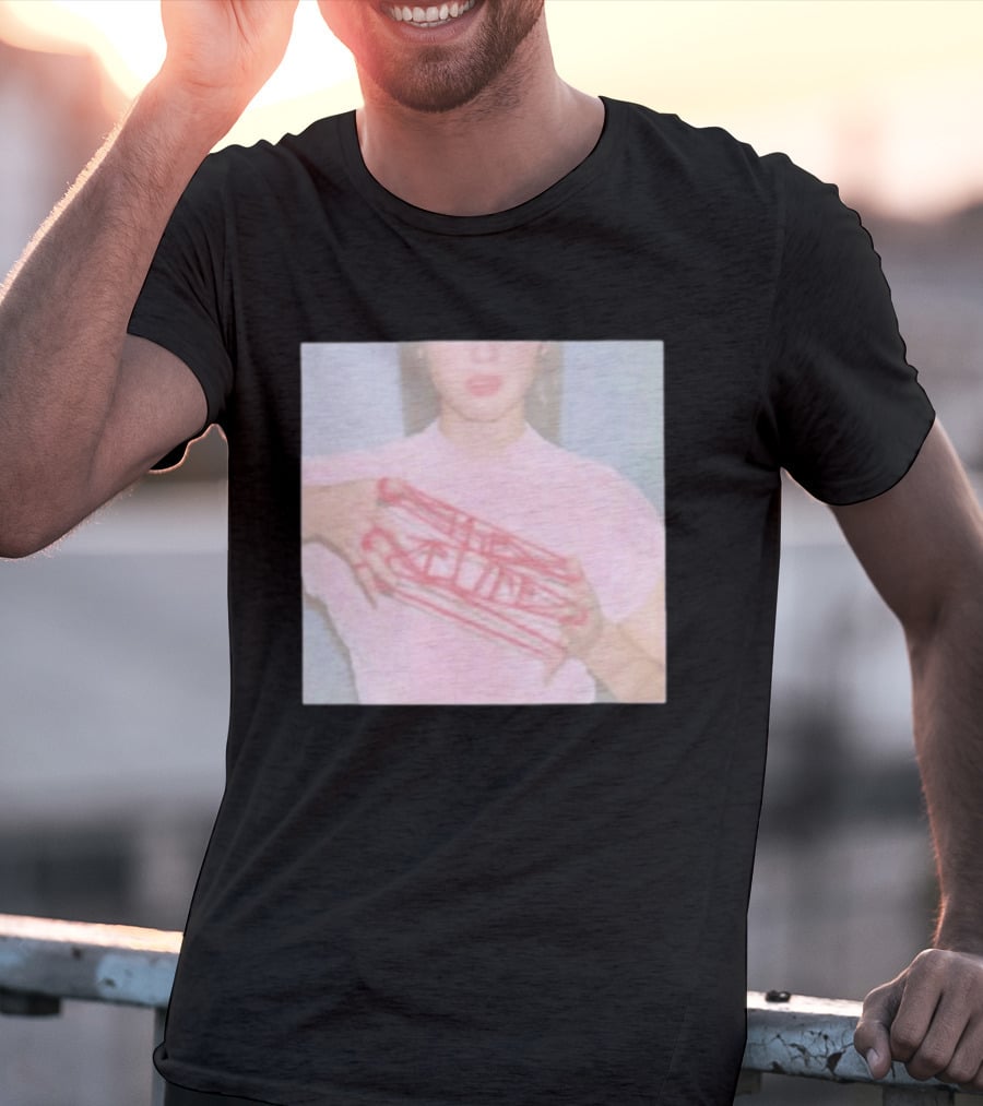 Olivia Rodrigo The Cure New Single Red String Homage T-Shirt