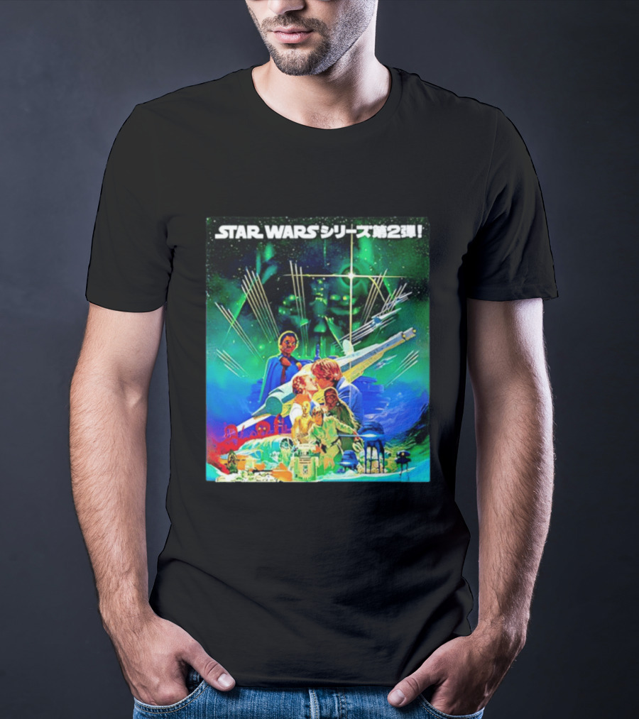 STAR WARS 2 The Empire Strikes Back 1980 Japan T-Shirt