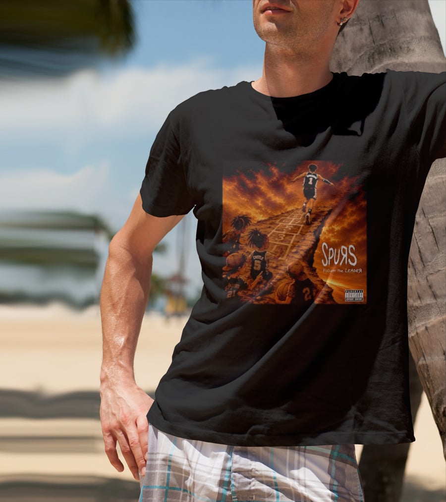 Victor Wembanyama Spurs Follow The Leader San Antonio NBA T-Shirt