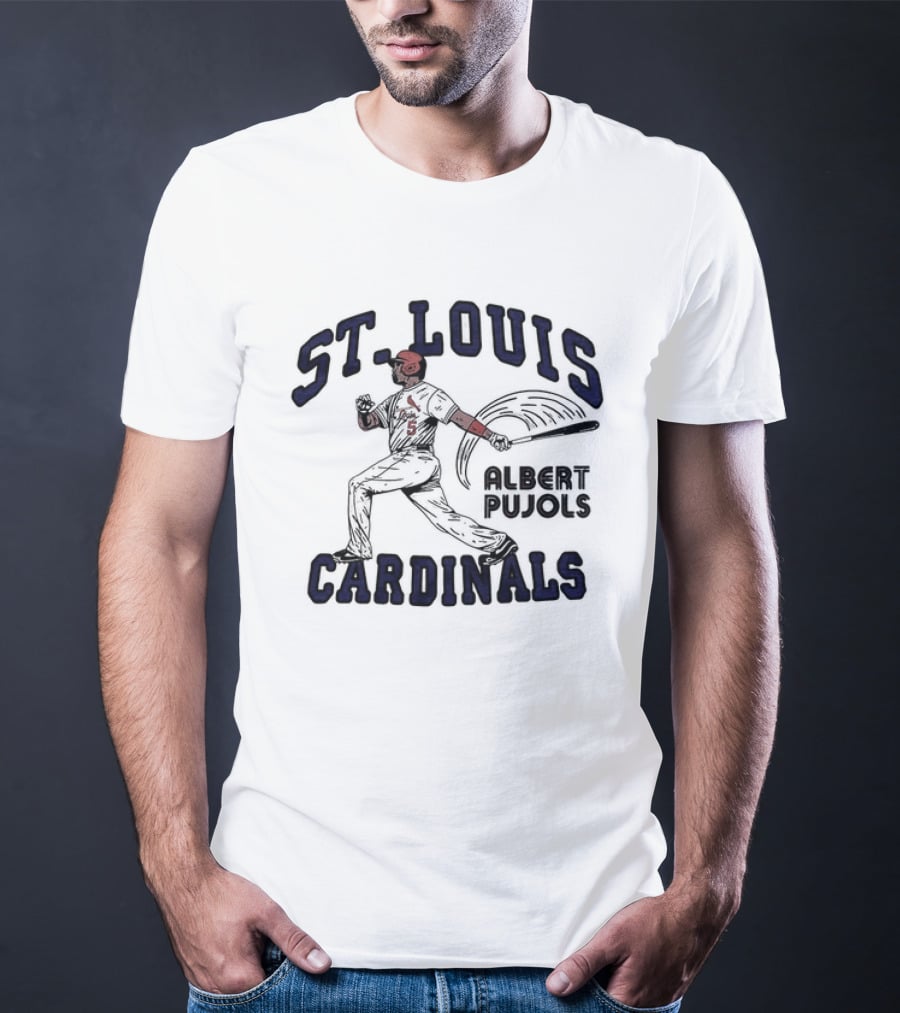 St. Louis Cardinals Albert Pujols Baseball T-Shirt