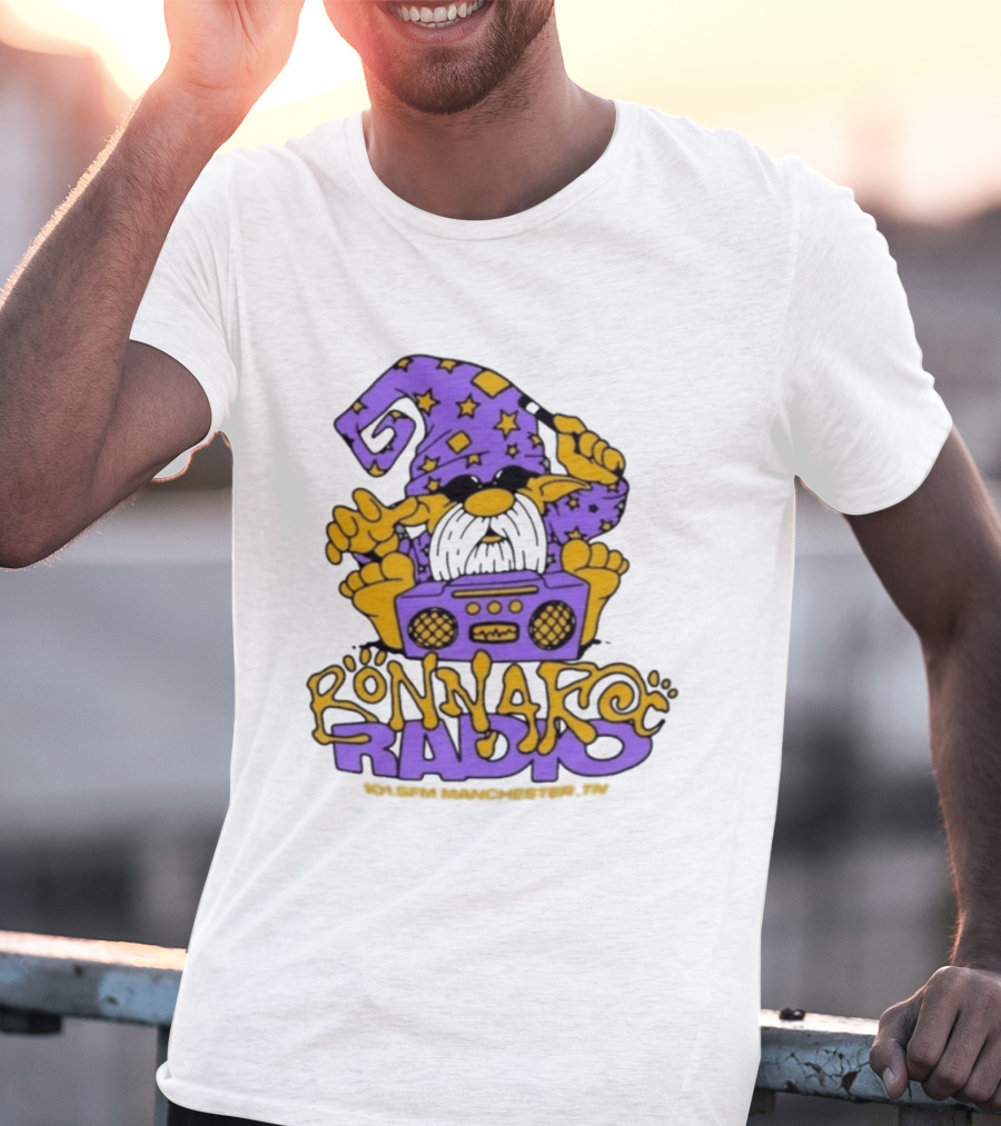 Bonnaroo Roo Radio Tour 2026 Wizard Boombox Magic T-Shirt