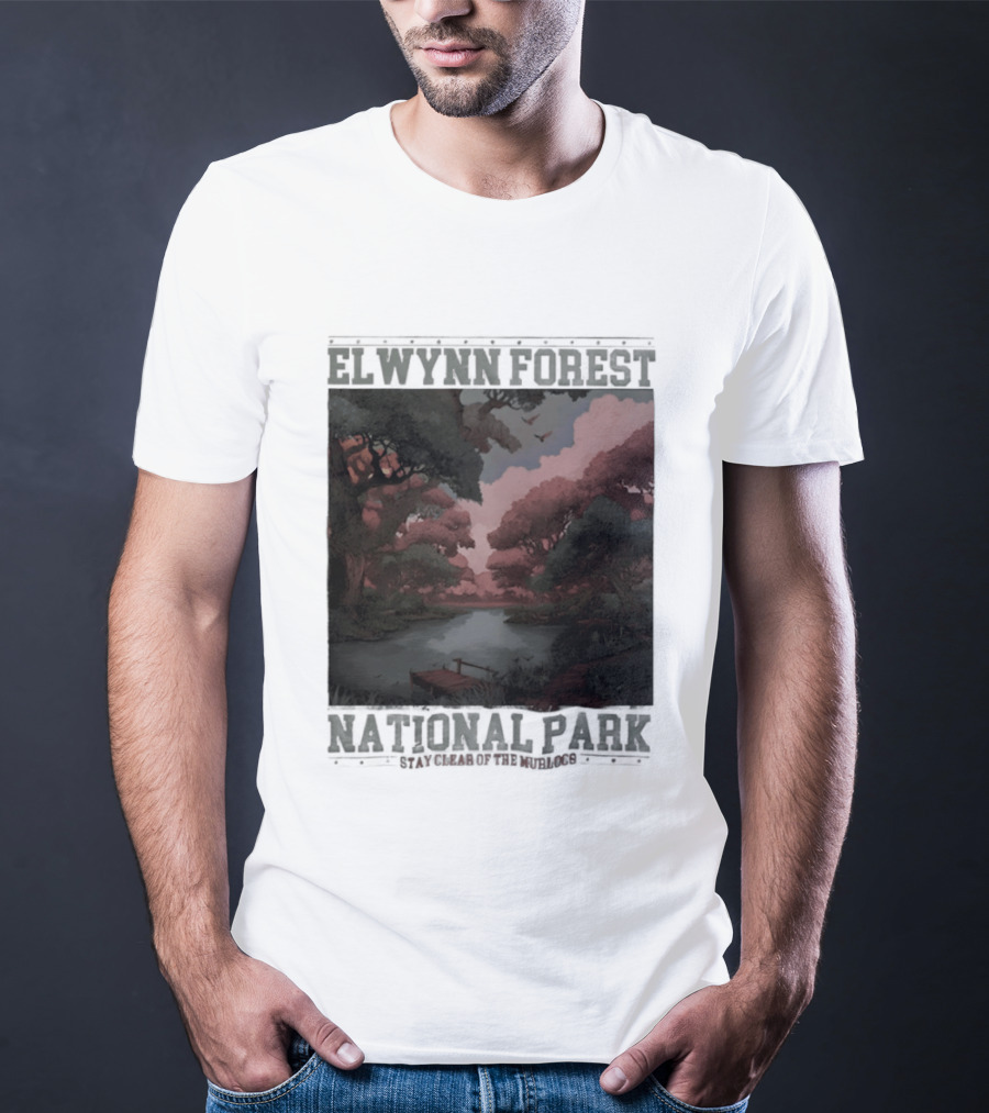 Elwynn Forest National Park Stay Clear Of The Murlocs Scenic Adventure T-Shirt