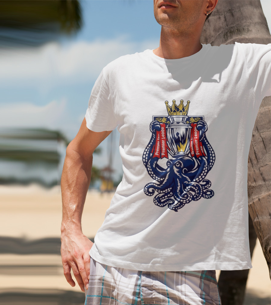 Octopus Holding Premier League Trophy Arsenal 2026 T-Shirt