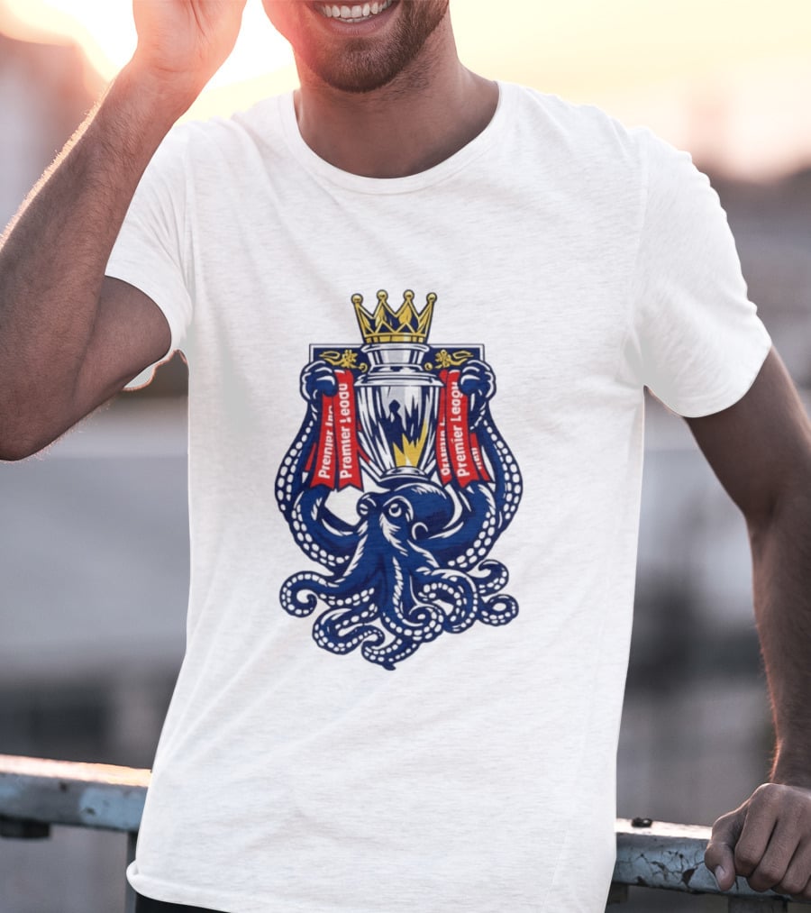 Octopus Holding Premier League Trophy Arsenal 2026 T-Shirt