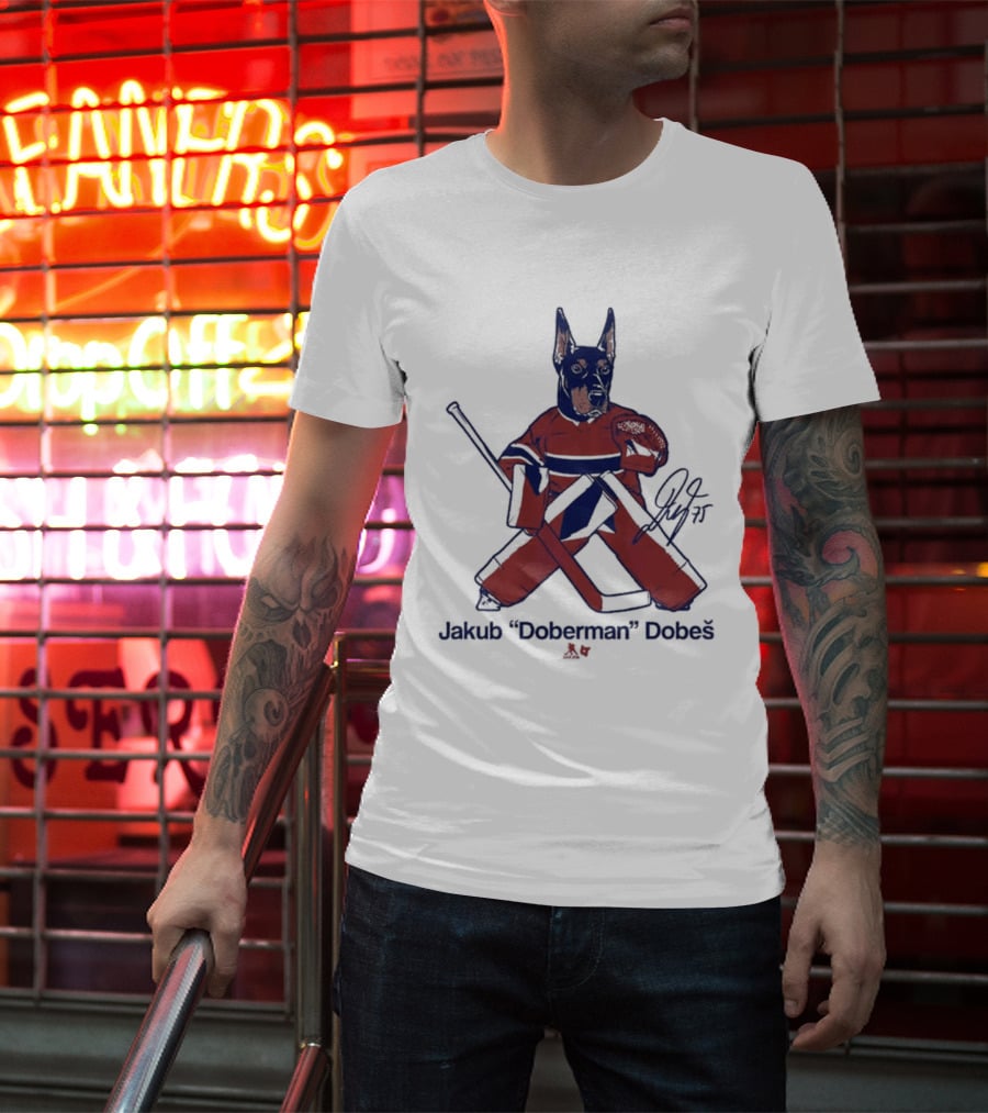 Jakub Doberman Dobeš Hockey Martial Arts Fusion T-Shirt