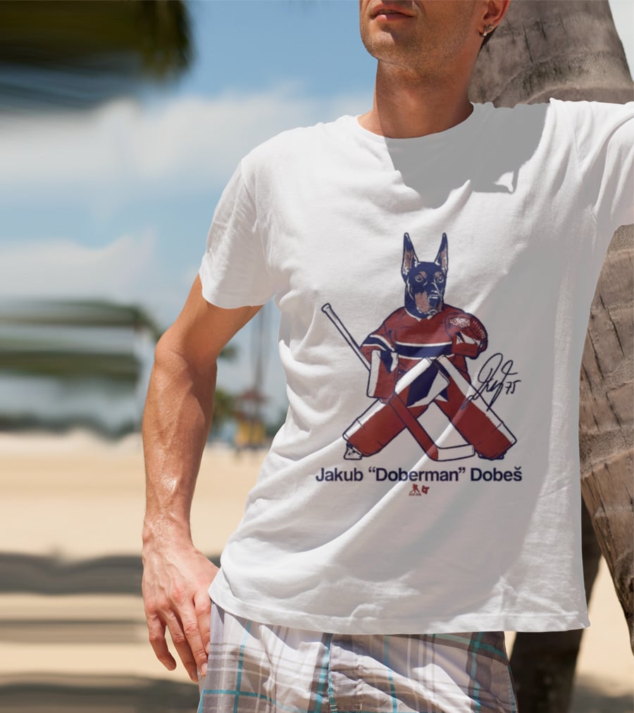Jakub Doberman Dobeš Hockey Martial Arts Fusion T-Shirt