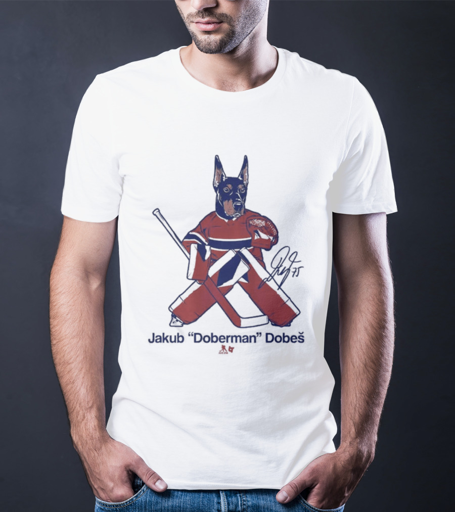Jakub Doberman Dobeš Hockey Martial Arts Fusion T-Shirt