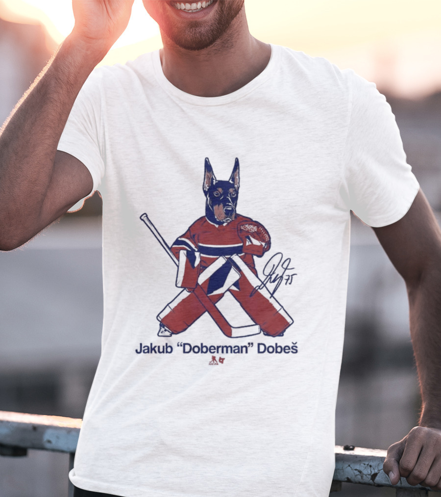 Jakub Doberman Dobeš Hockey Martial Arts Fusion T-Shirt