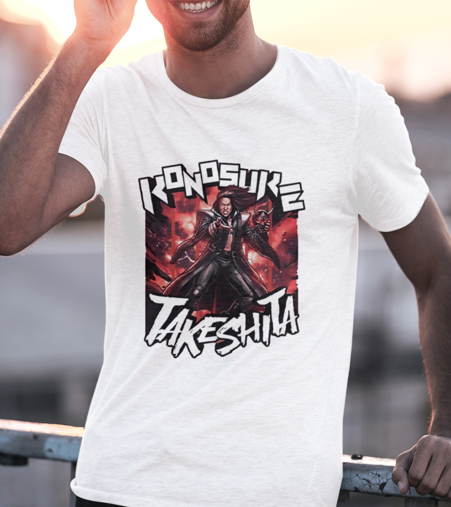 Konosuke Takeshita Intense Action Red T-Shirt