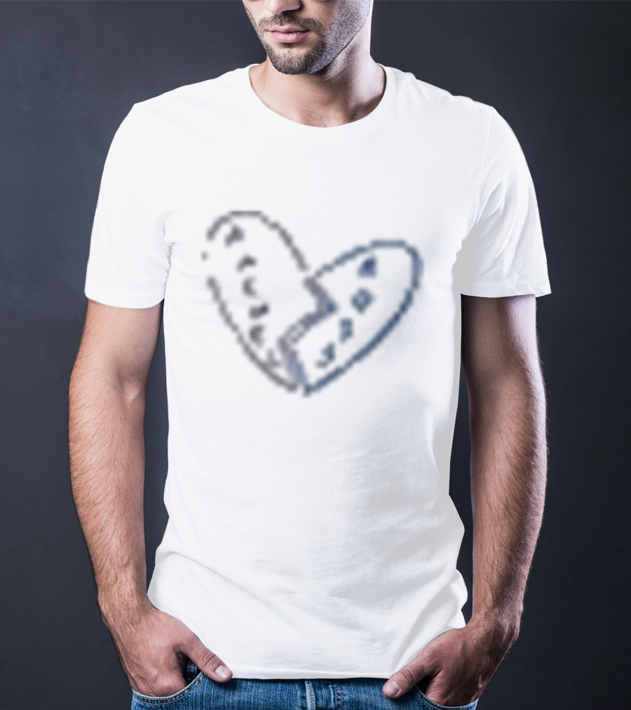 Maison Labiche Friends X MLB Patureau Heart T-Shirt