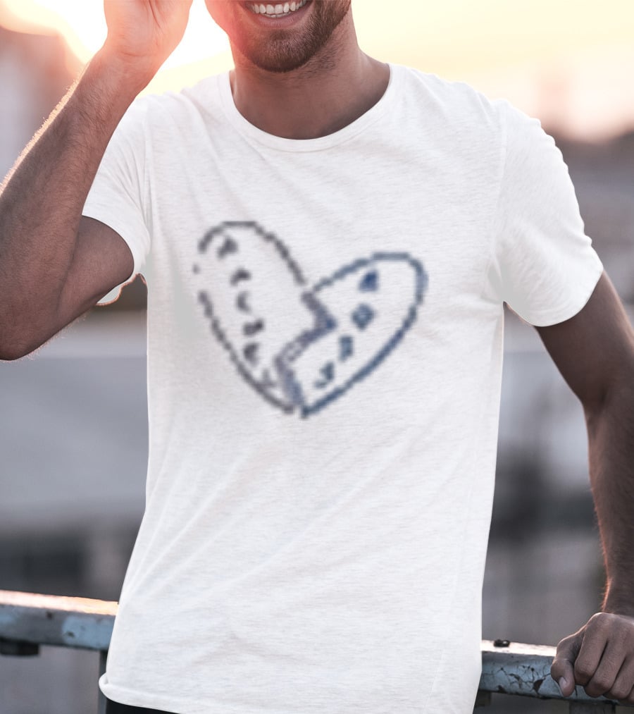 Maison Labiche Friends X MLB Patureau Heart T-Shirt