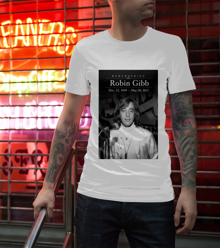 Remembering Robin Gibb Dec 22 1949 May 20 2012 T-Shirt
