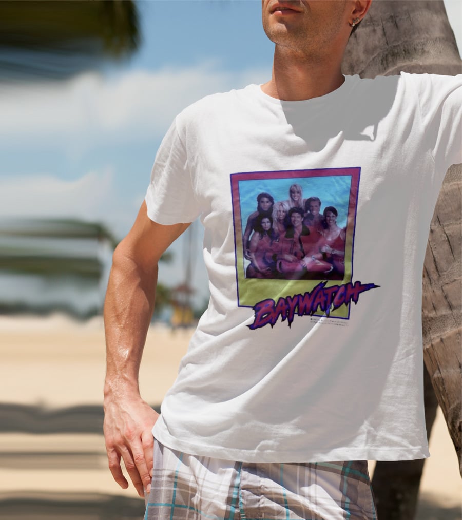 Bay Cast Photo Retro Style Shay Mitchell 1995 T-Shirt