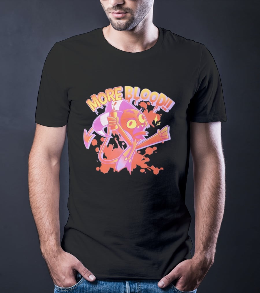 Helluva Boss More Blood Blitz Animated T-Shirt