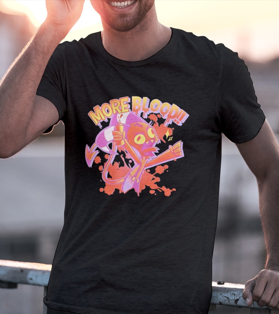 Helluva Boss More Blood Blitz Animated T-Shirt