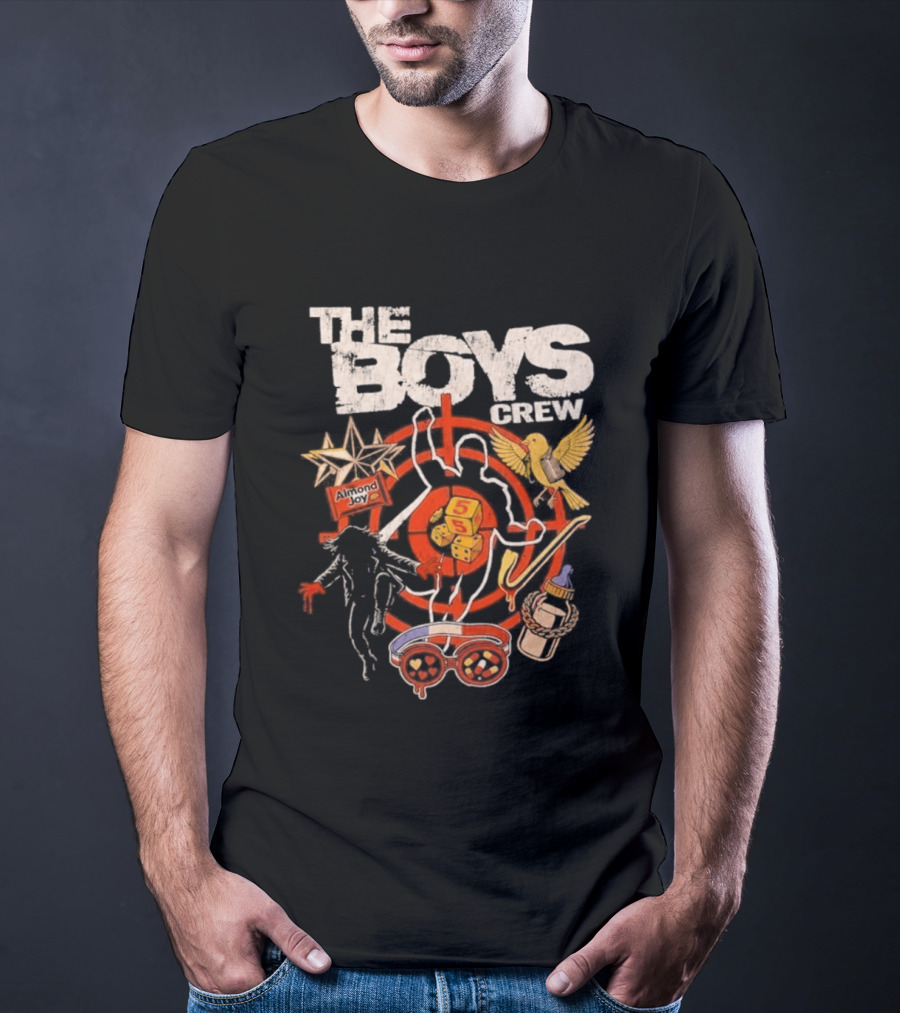 The Boys Crew 2026 Target Symbol With Iconic Superhero T-Shirt