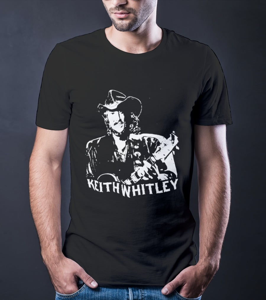 Keith Whitley Cowboy Hat Guitar T-Shirt