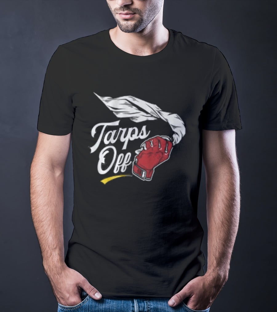 St. Louis Baseball Tarps Off Red Chair Sports Fan T-Shirt
