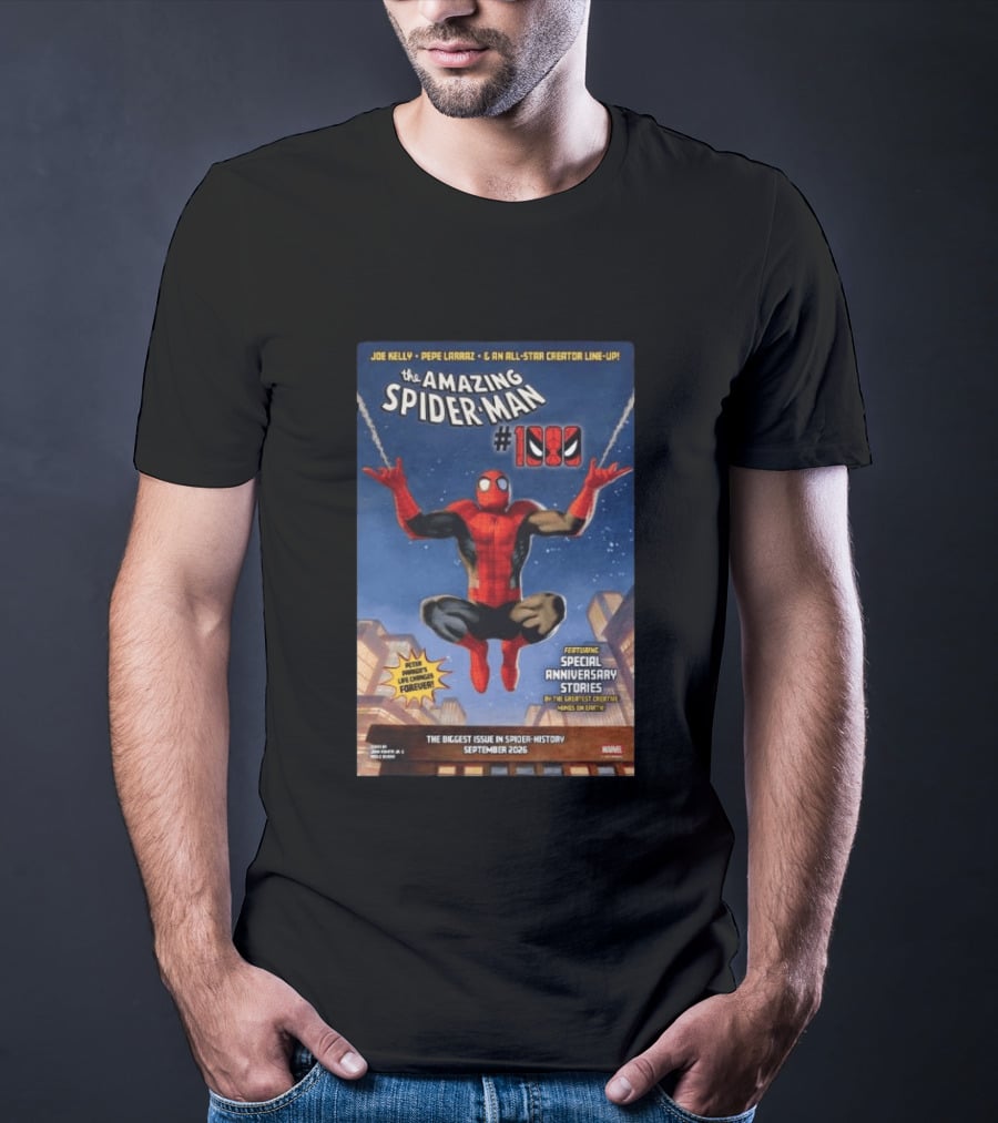 The Amazing Spider Man 1000 Special Anniversary Stories Greatest Creative Hands On Earth Marvel 2025 T-Shirt