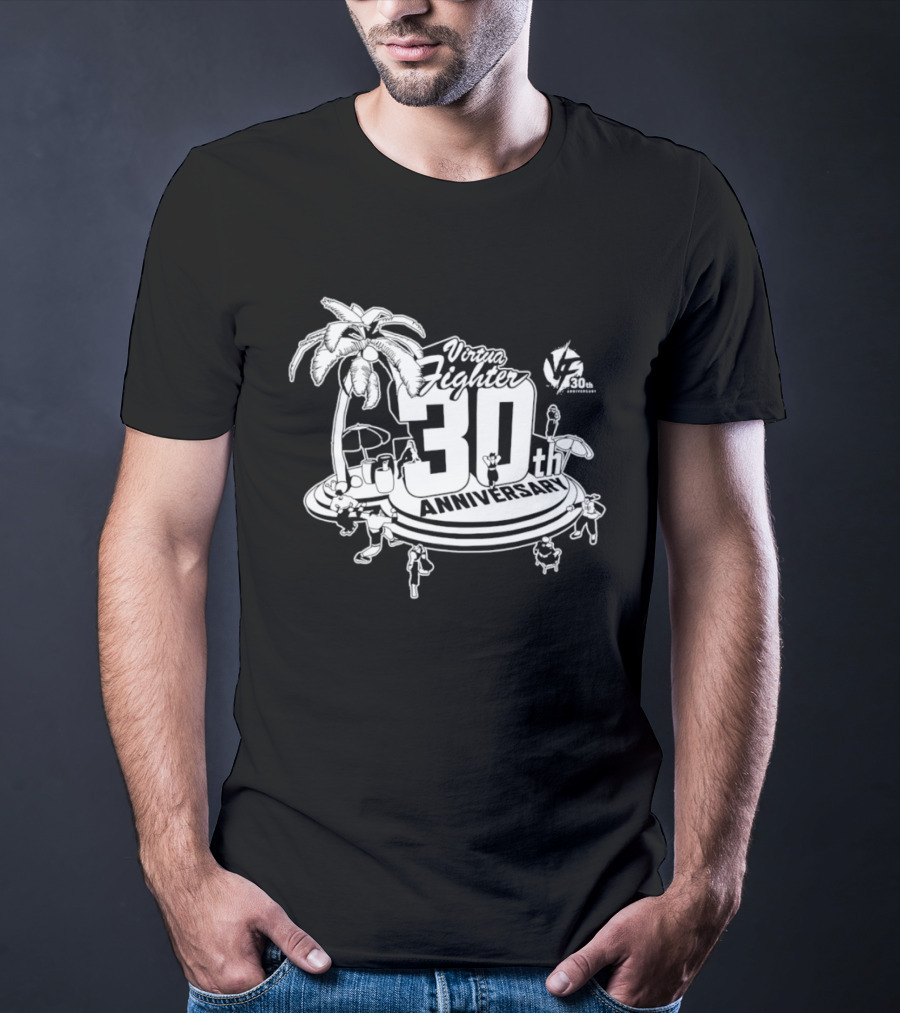 Virtua Fighter 30th Anniversary Palm Island Celebration T-Shirt