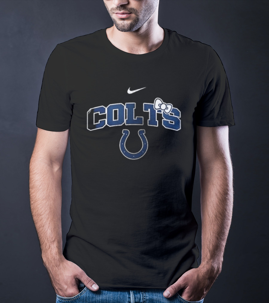 Indianapolis Colts Hello Kitty Nurse Nike Collaboration T-Shirt