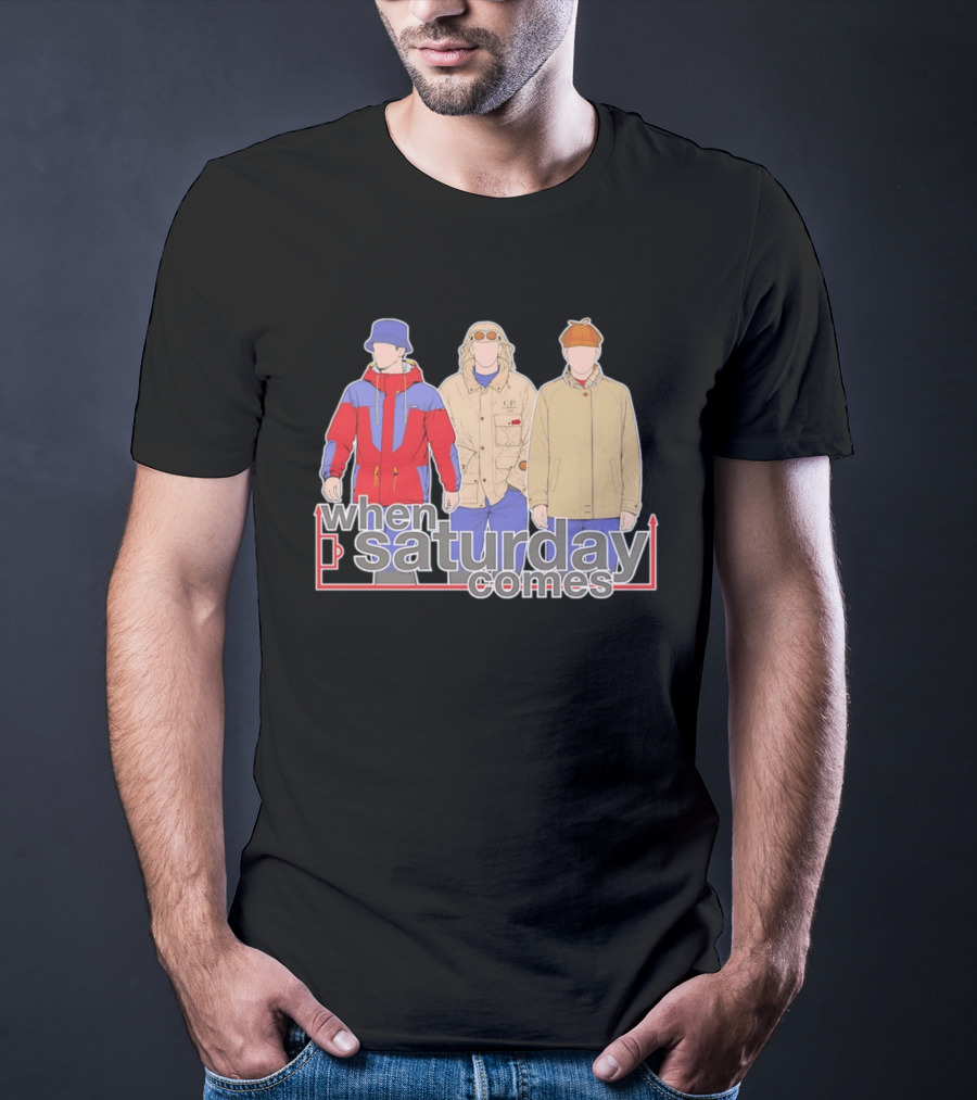 When Saturday Comes Terrace Casual CP T-Shirt