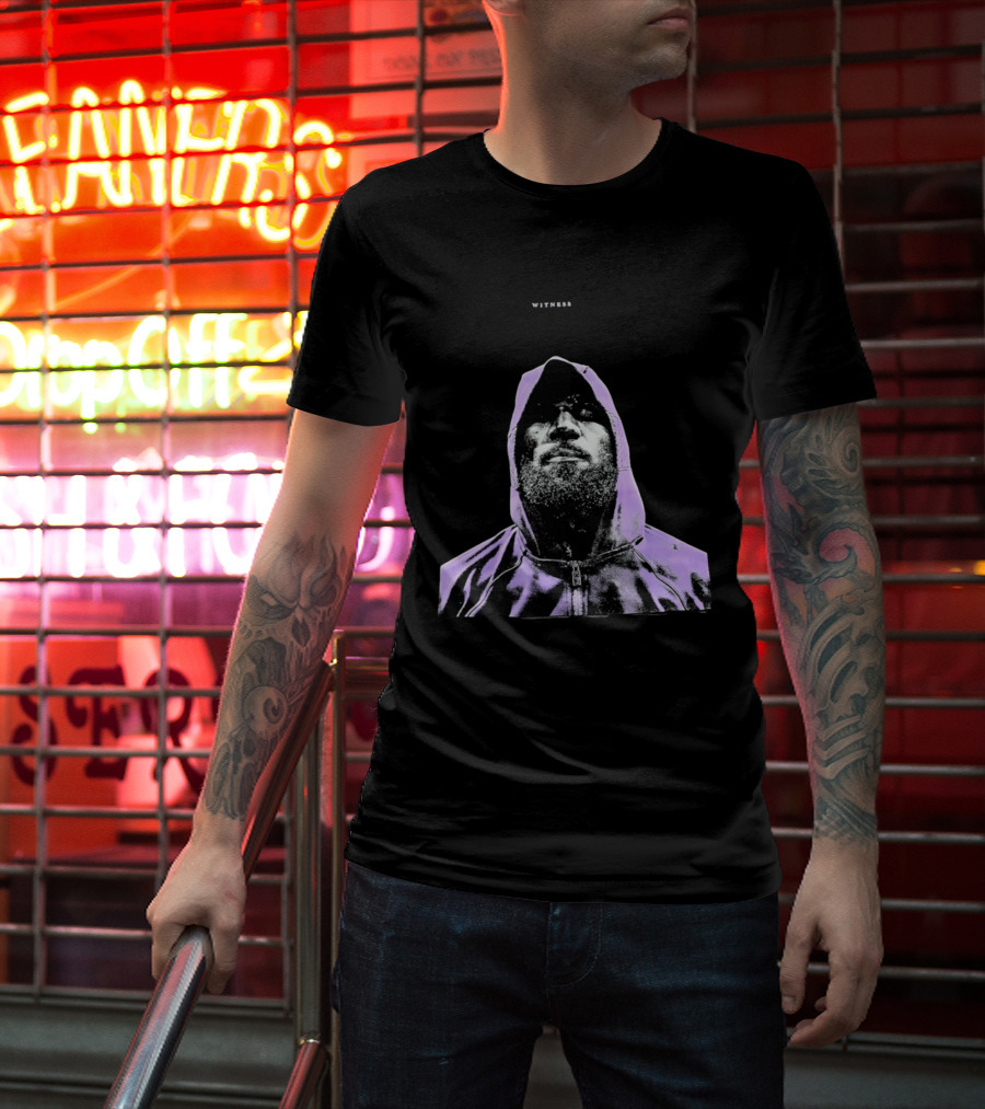 Witness LeBron James Style Purple T-Shirt