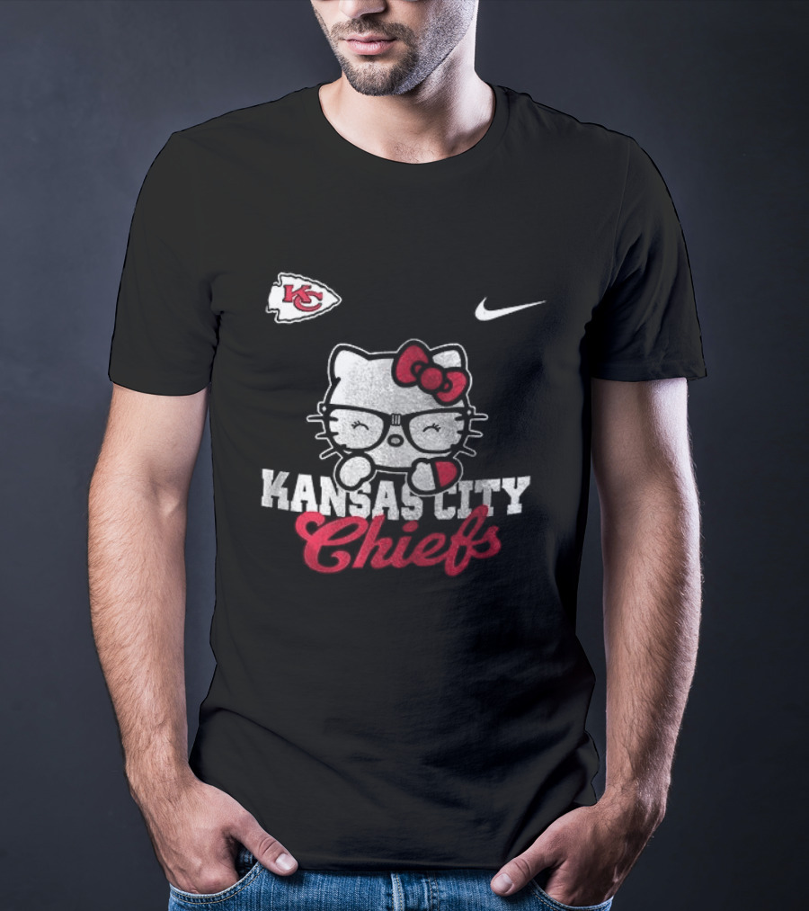 Kansas City Chiefs Hello Kitty Nike Collaboration T-Shirt