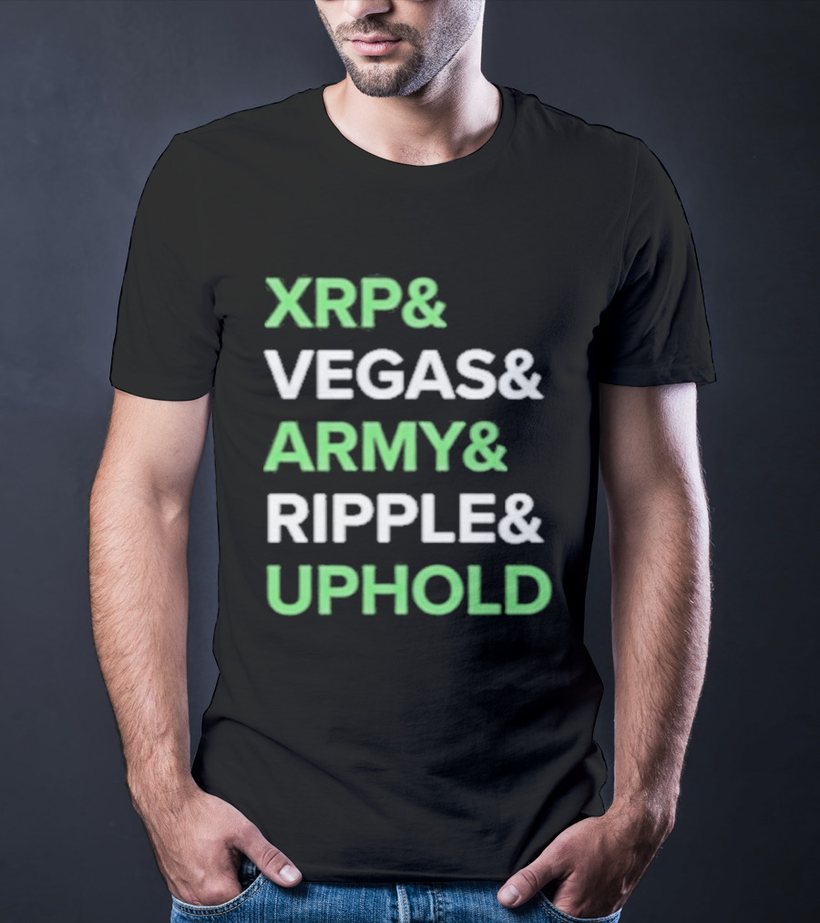 XRP Vegas Army Ripple Uphold 2026 T-Shirt