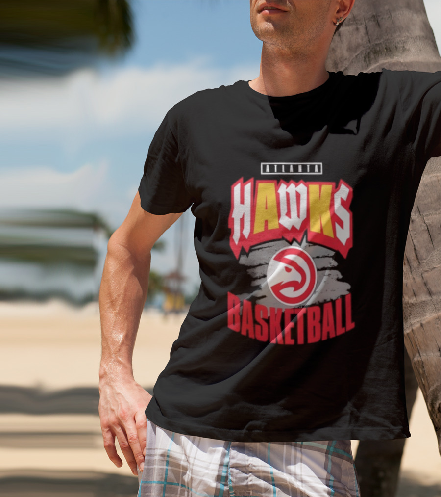 NBA 2026 Atlanta Hawks Basketball Game Night T-Shirt