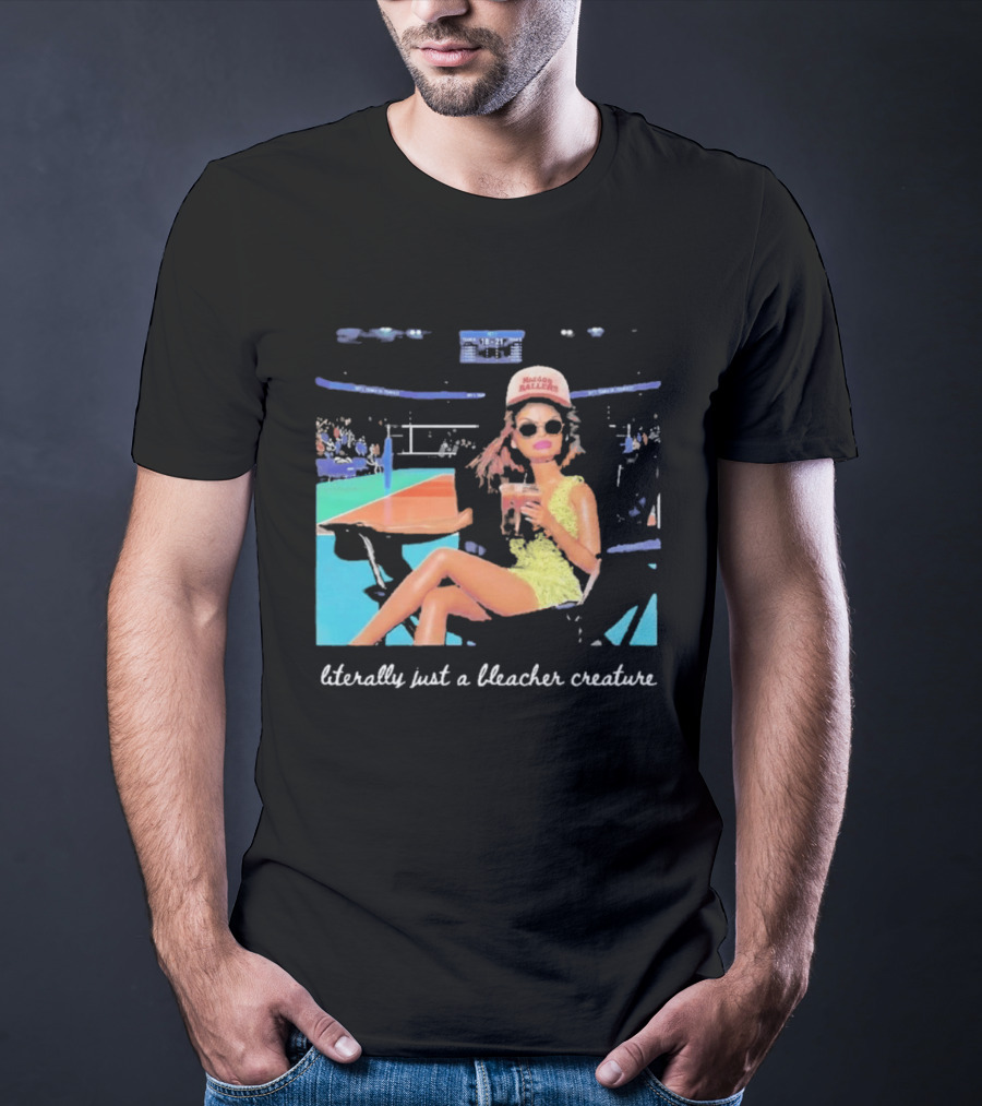 Barbie Maars Attack Volleyball Literally Just A Bleacher Creature T-Shirt