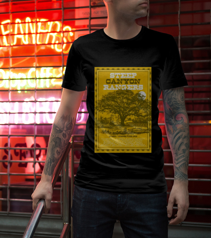Steep Canyon Rangers Spring Summer Tour 2026 T-Shirt