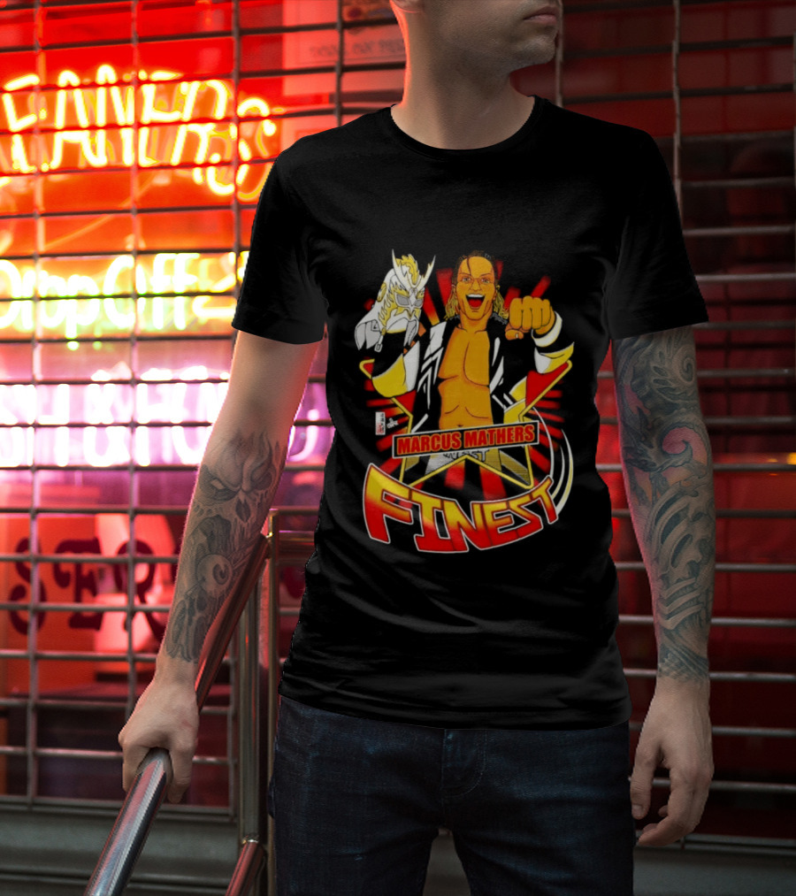 Marcus Mathers Finest Wrestling Star T-Shirt