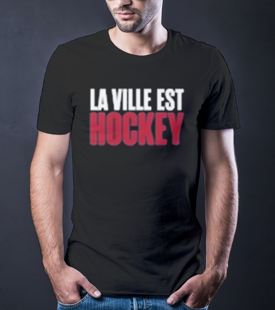 Montreal La Ville Est Hockey Enthusiast Gear T-Shirt