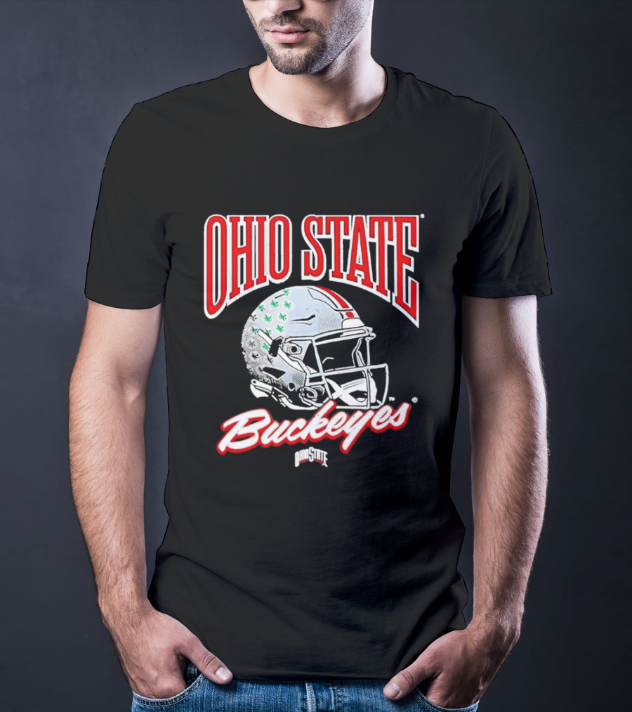Ohio State Buckeyes Helmet Ncaa Football T-Shirt